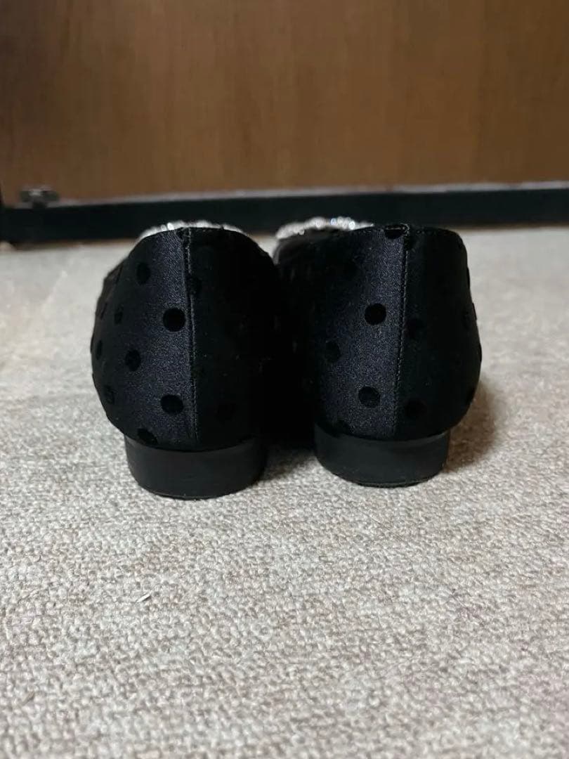 OHGA ドットビジューパンプス 25