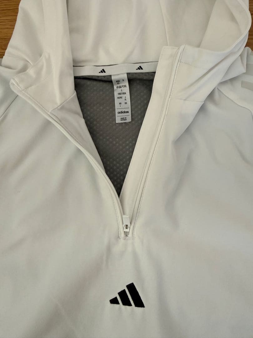 adidas セットアップ　ハーフジップパーカー Lサイズ