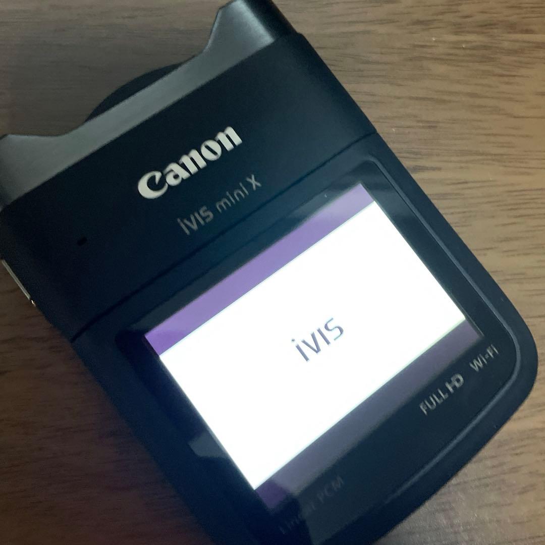 【SDカード(64GB)付き】Canon iVIS mini X