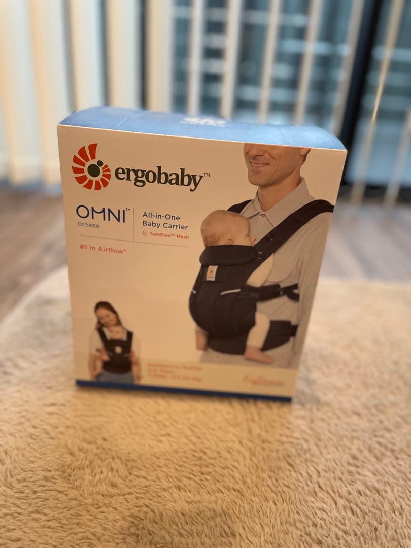 ぶぶ　✴︎美品✴︎ergobaby OMNI breeze ブラック