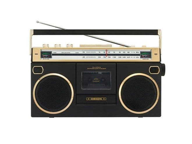 ORION Bluetoothラジカセ 80年代スタイル