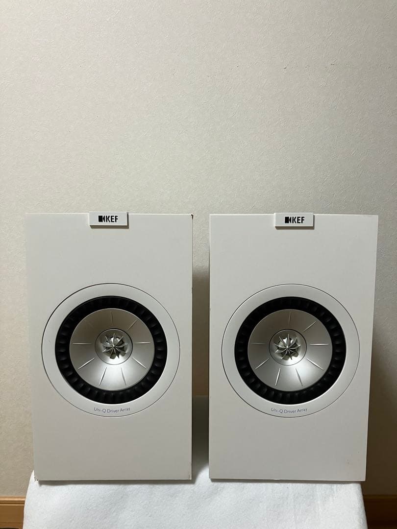 KEF Q350 スピーカー ホワイト(ジャンク品扱い)
