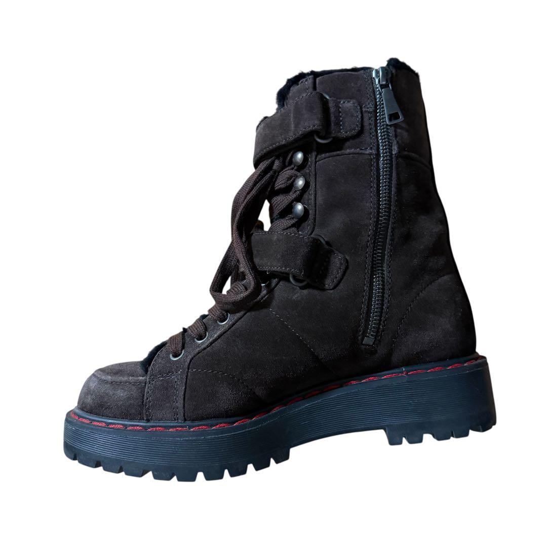 PRADA プラダ ハイブランド ブランド ブーツ 靴 スニーカー スエード