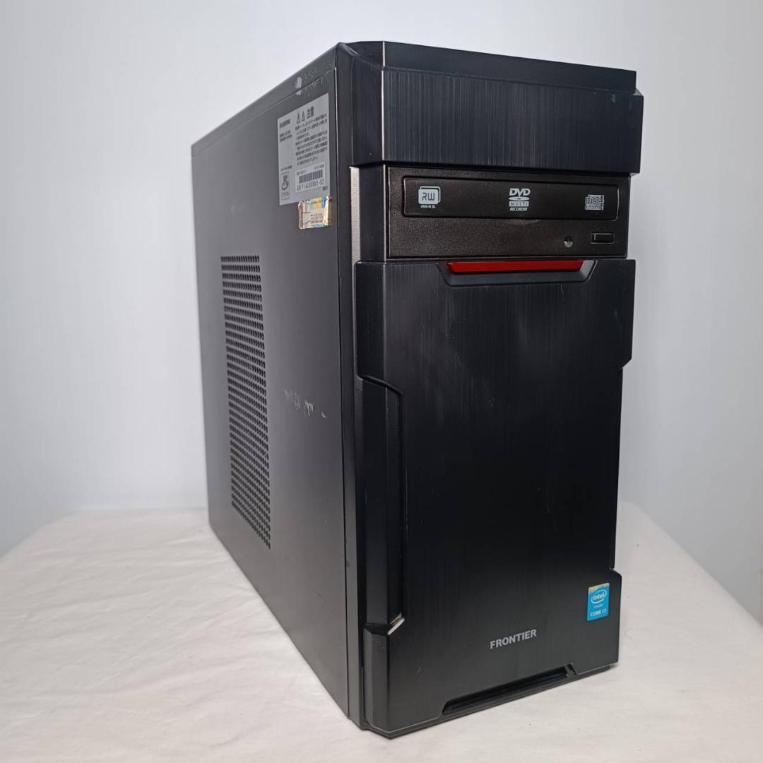 ゲーミングPC/core i7/500GB/GTX1660Super/オフィス