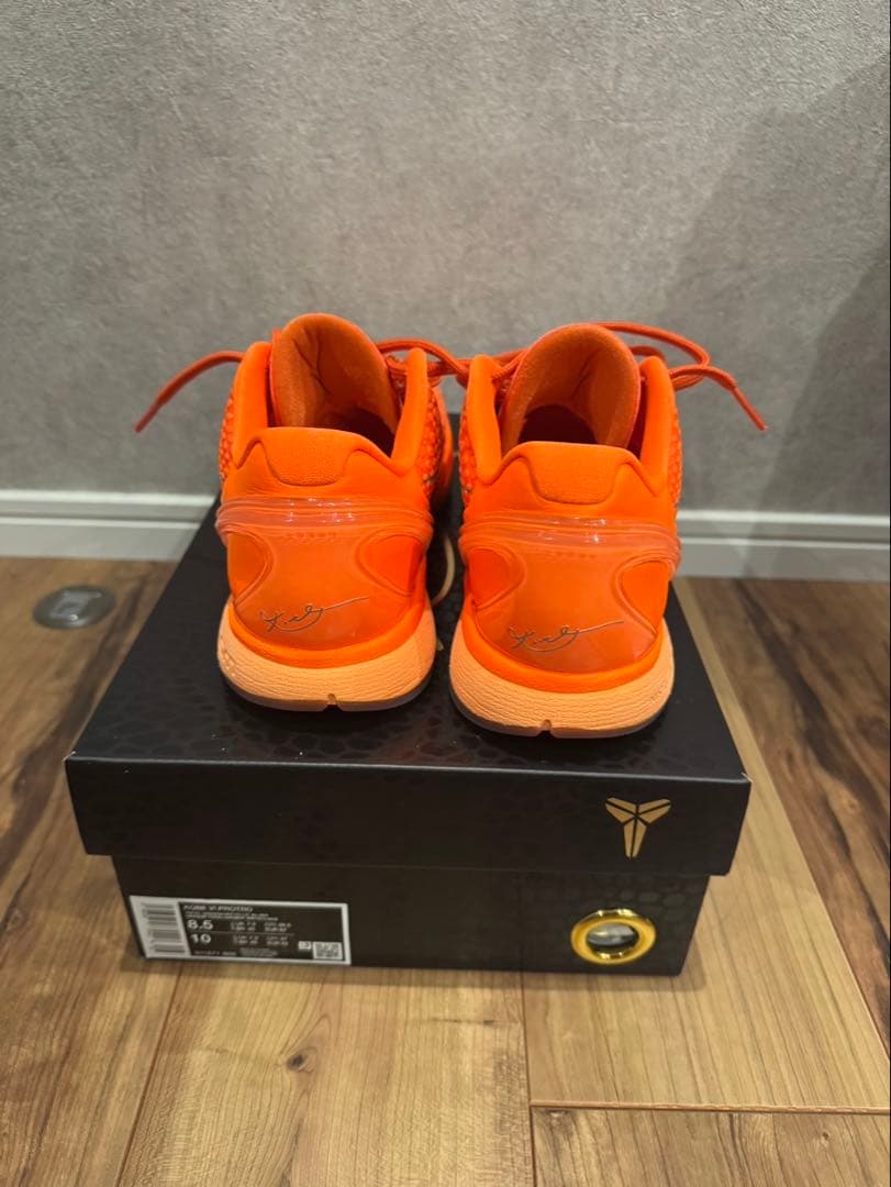 Nike Kobe 6 シューズ オレンジ 10