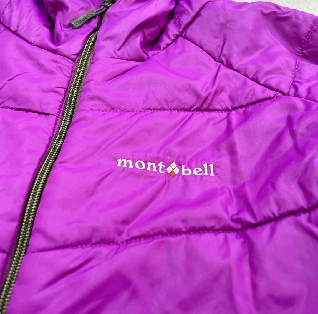 ジャケット・アウター mont-bell down parka purple brown M