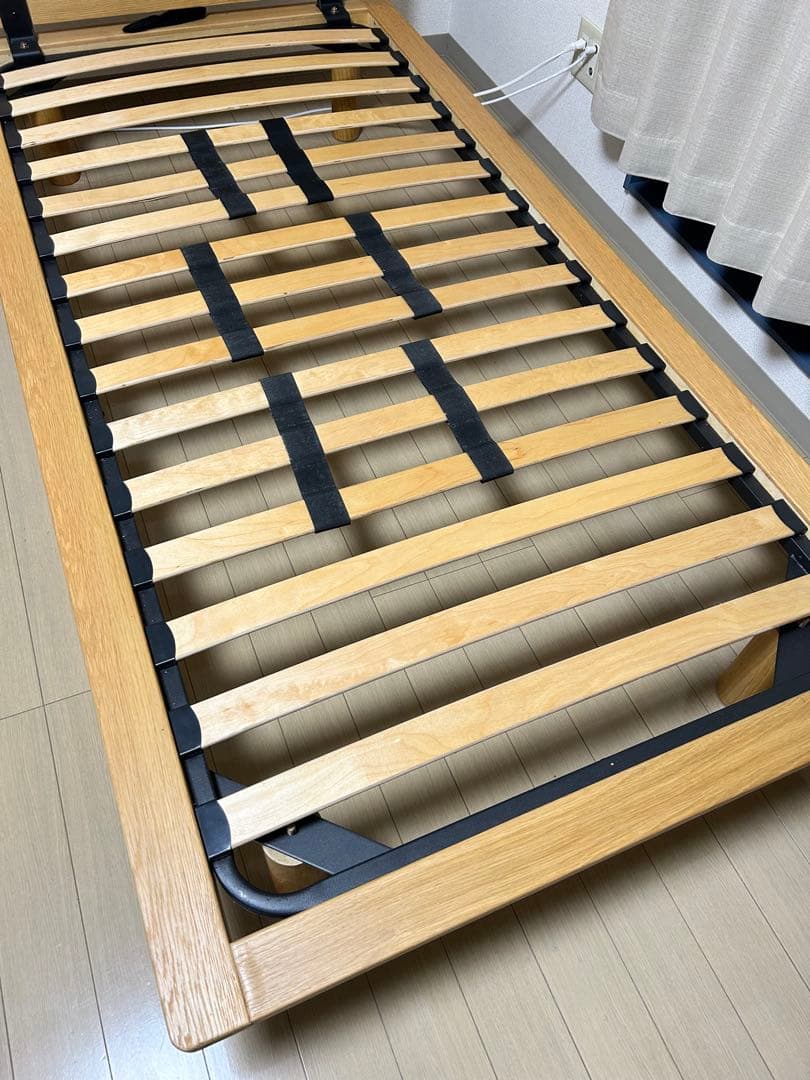 値下げ中!! 無印良品　ベットフレーム　シングル