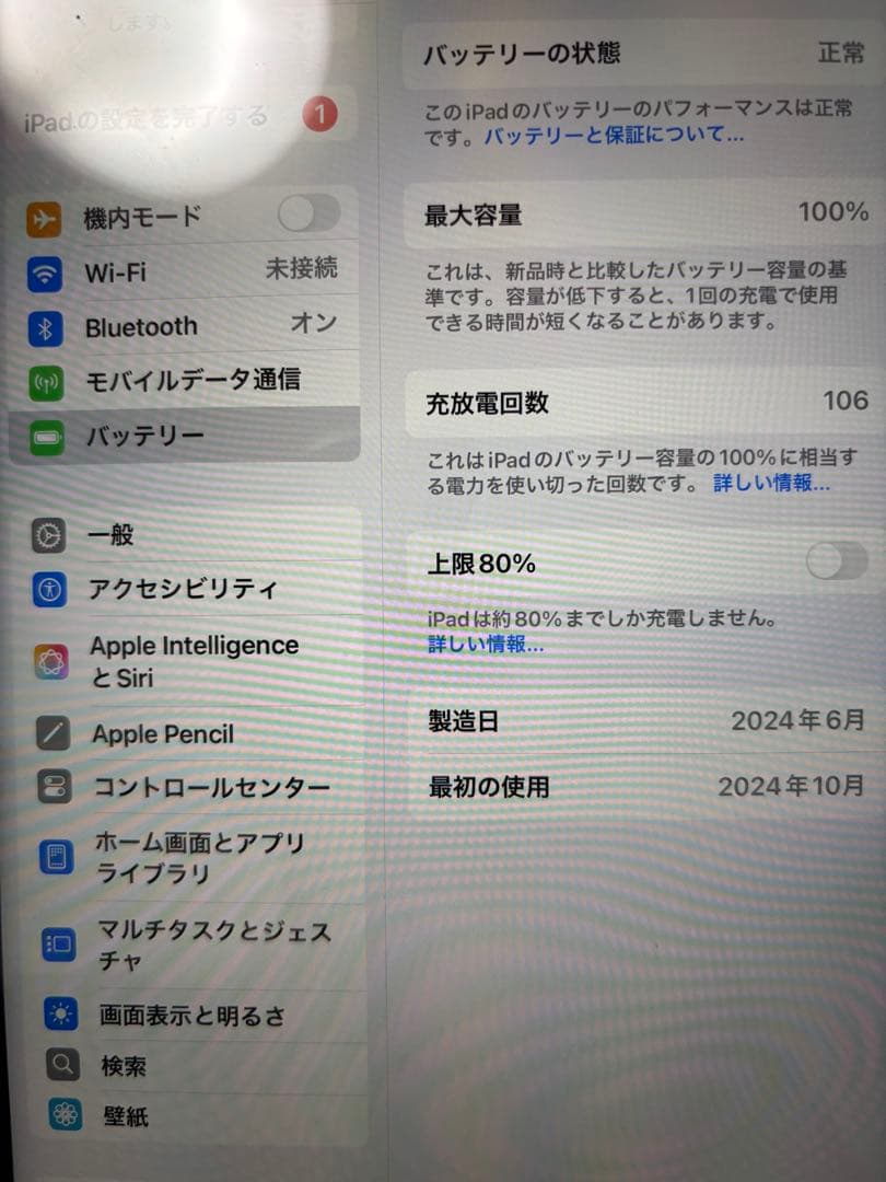 【値下げしました】iPad mini A17proセルラーモデル