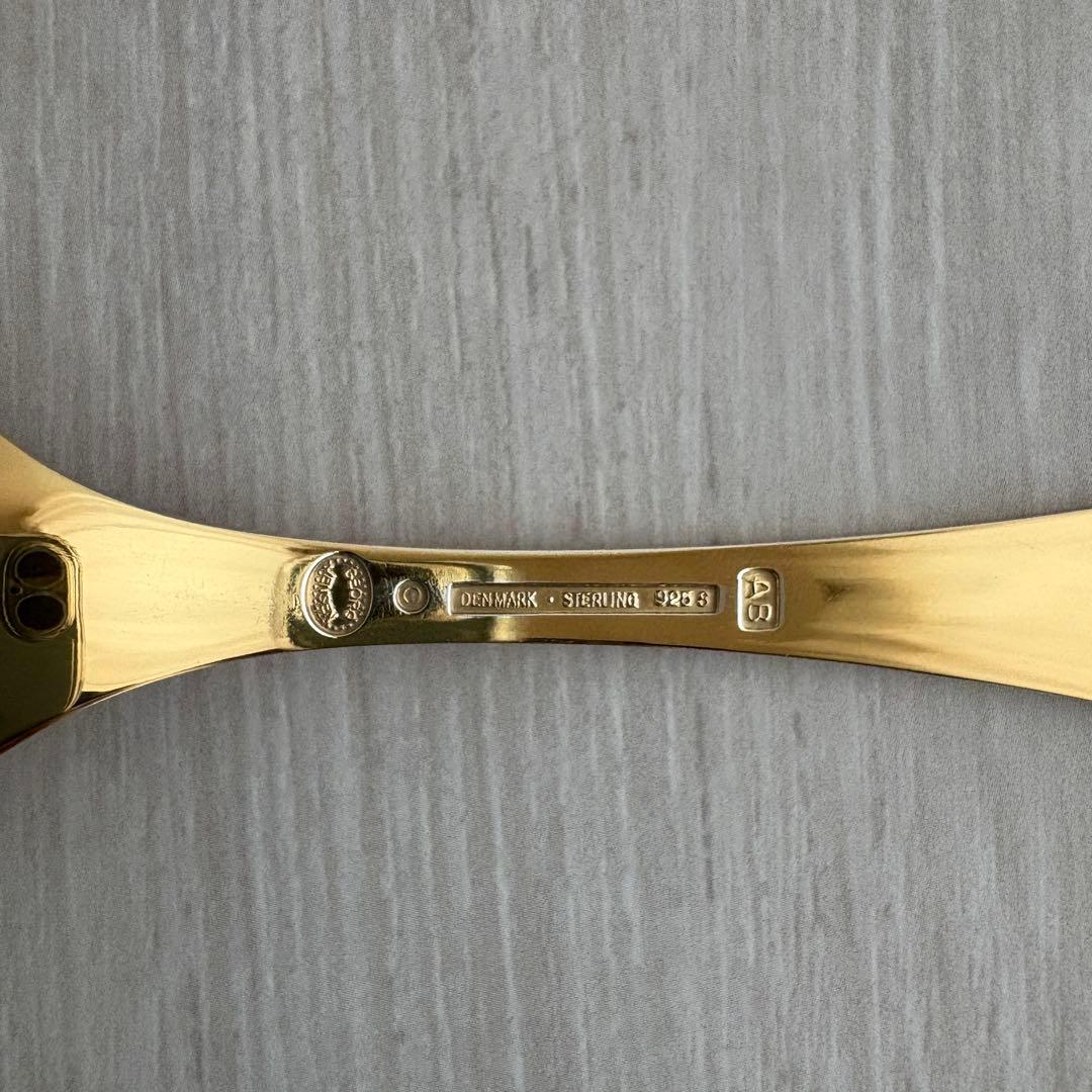   イヤースプーン 1992 925S ゴールドプレート