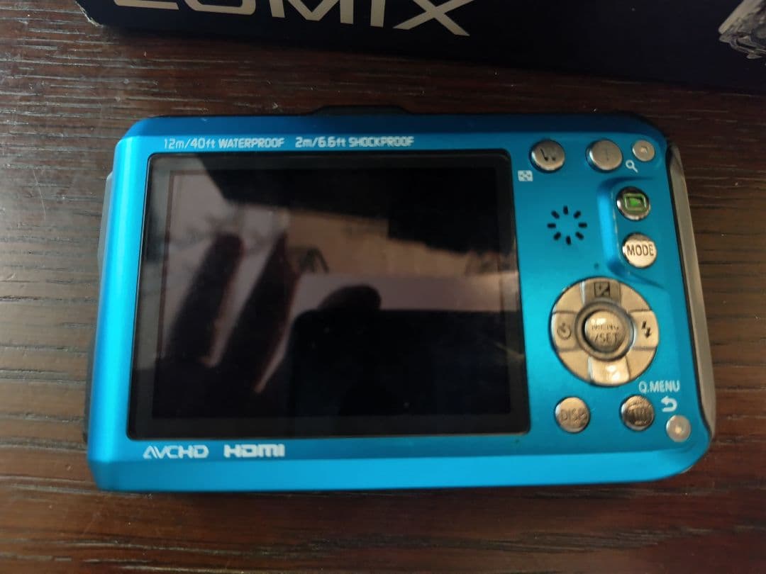 Panasonic LUMIX FT3 ブルー ダイビング専用防水ケース