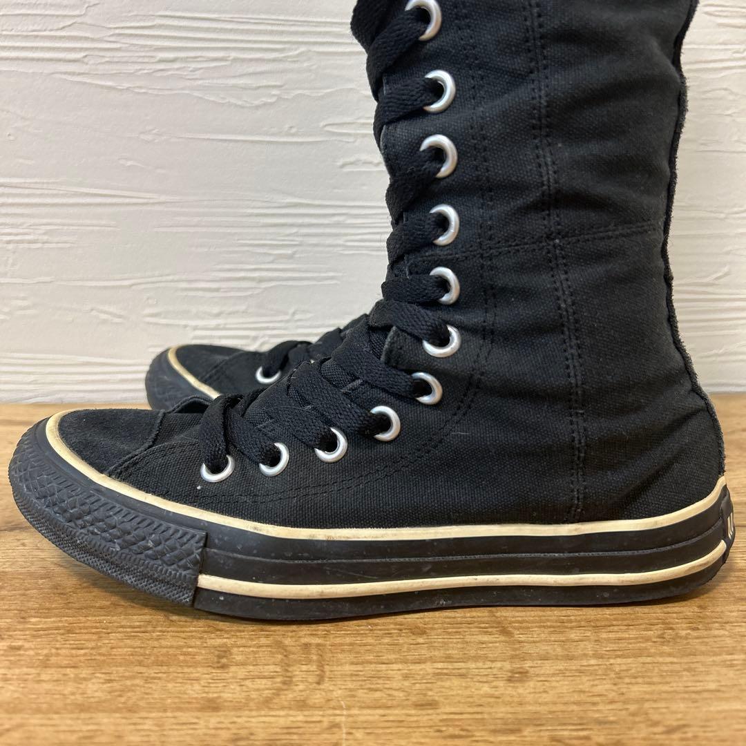 コンバース CONVERSE ファー ロングスニーカー Y2K 23.5