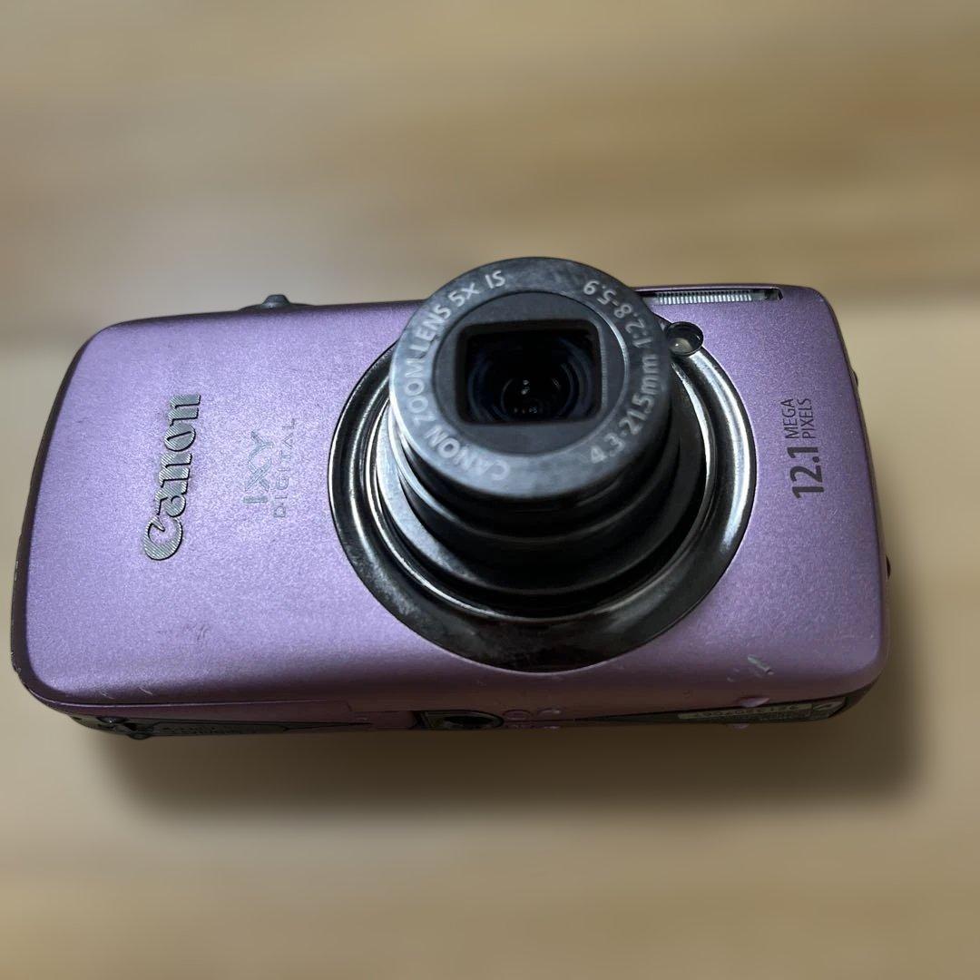 Canon IXY 12.1 MEGA PIXELS パープル