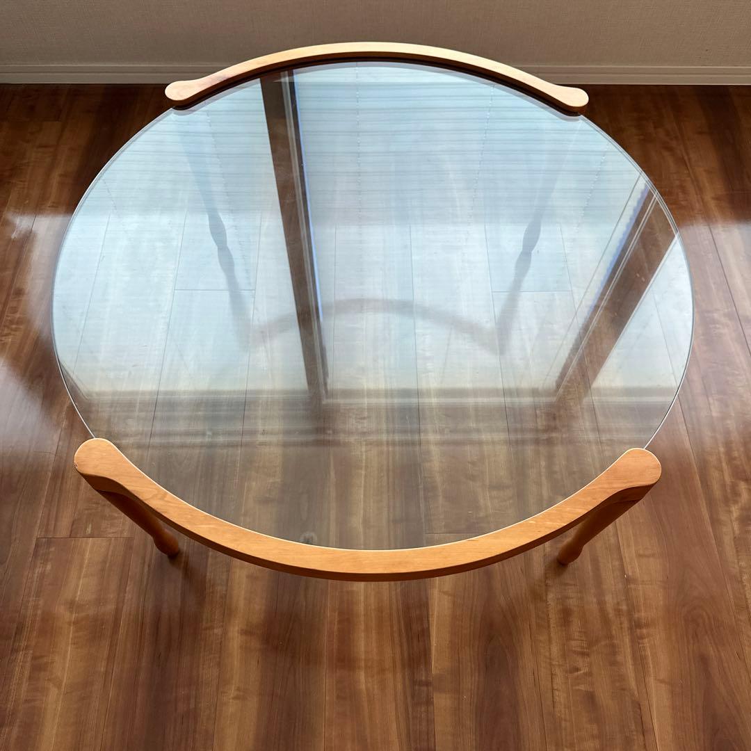 porada ポラダ　ジオット　ガラステーブル　チェリー　ACTUS