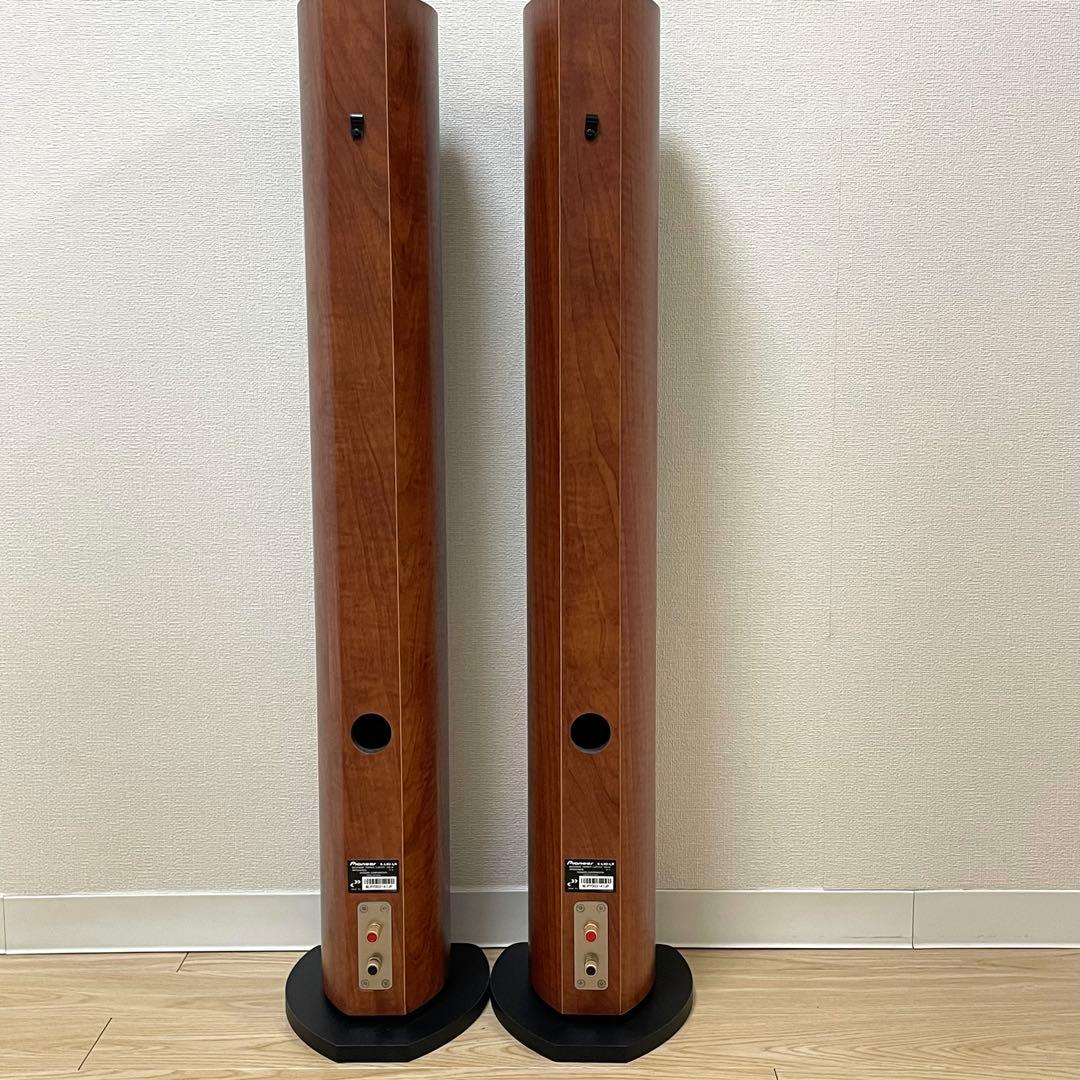 極美品 Pioneer パイオニア トールボーイスピーカー 木製