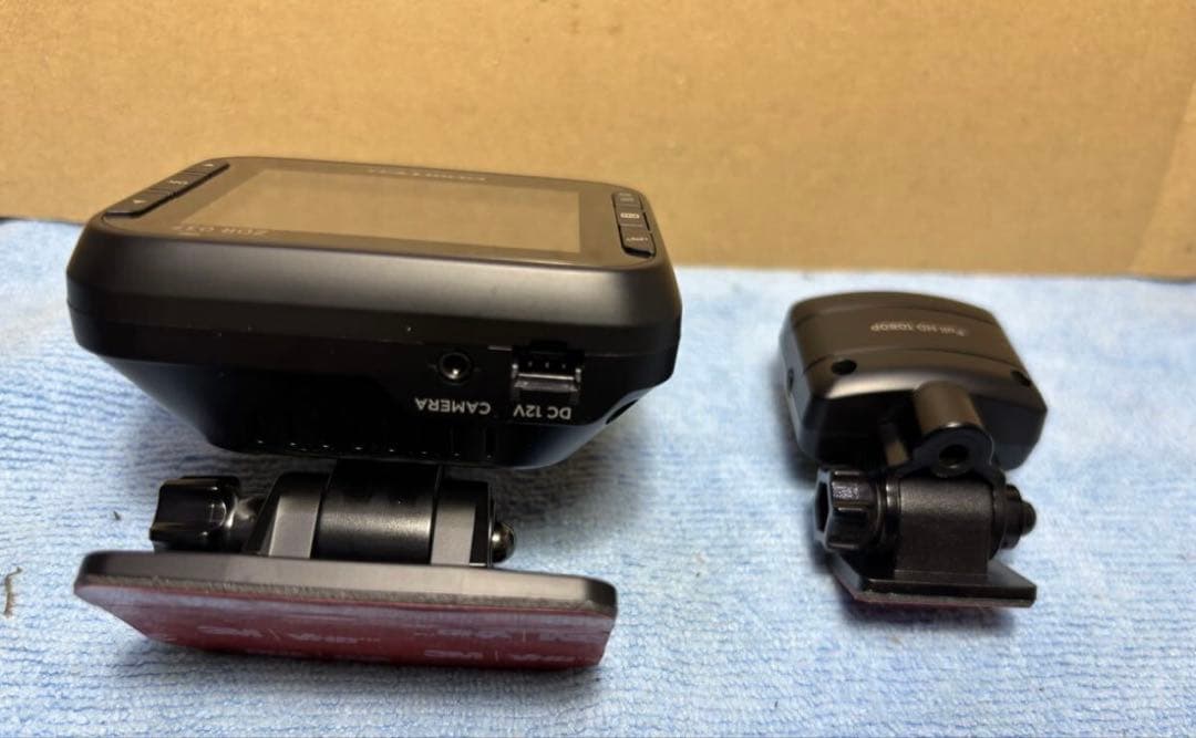 COMTEC ZDR037 コムテック ドライブレコーダー 前後2カメラ360