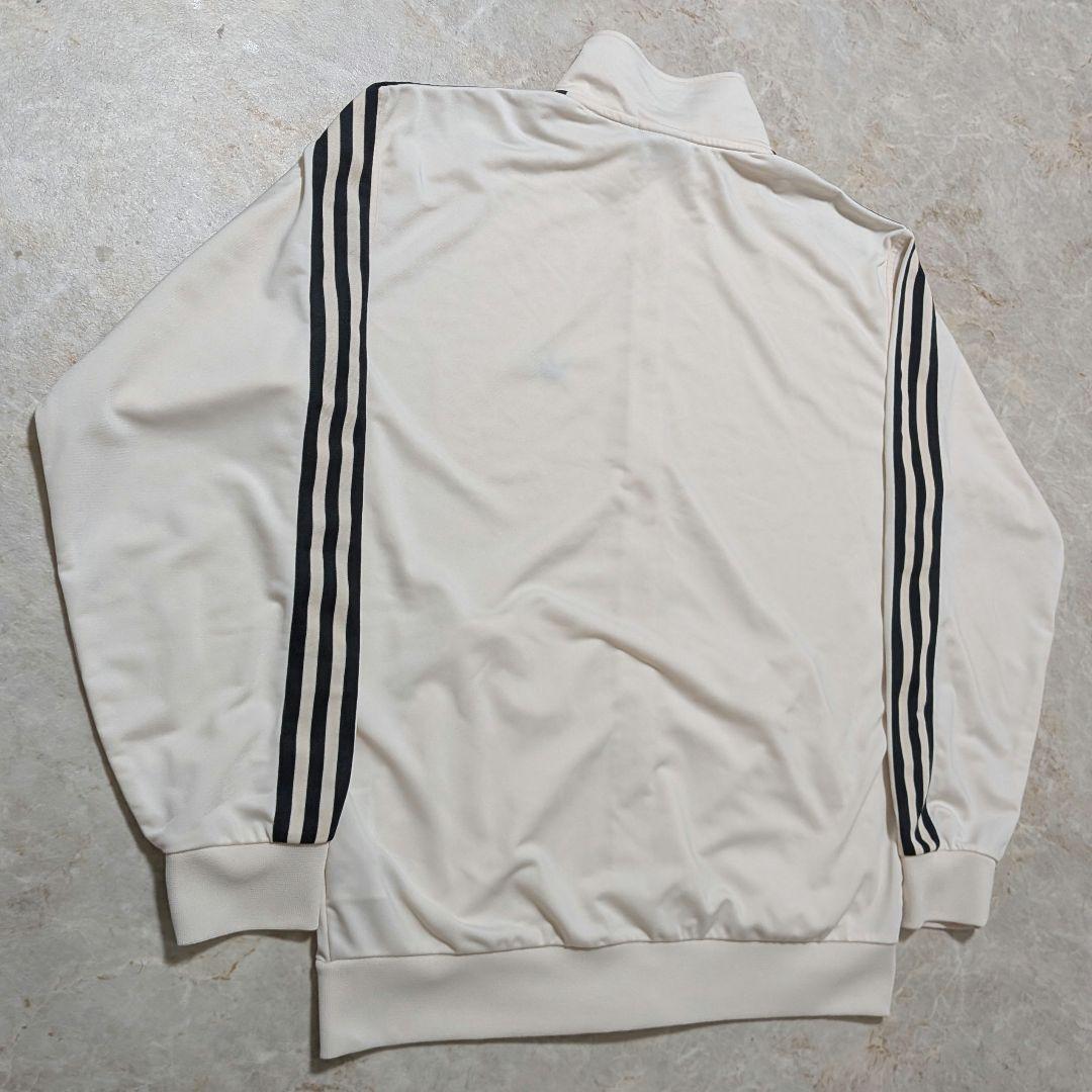 超希少★廃盤品 アディダスベッケンバウアートラックジャケットホワイト黒2XL相当