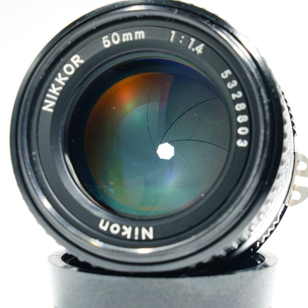 【極美品】ニコン Ai-s Nikkor 50mm F1.4 大口径 803