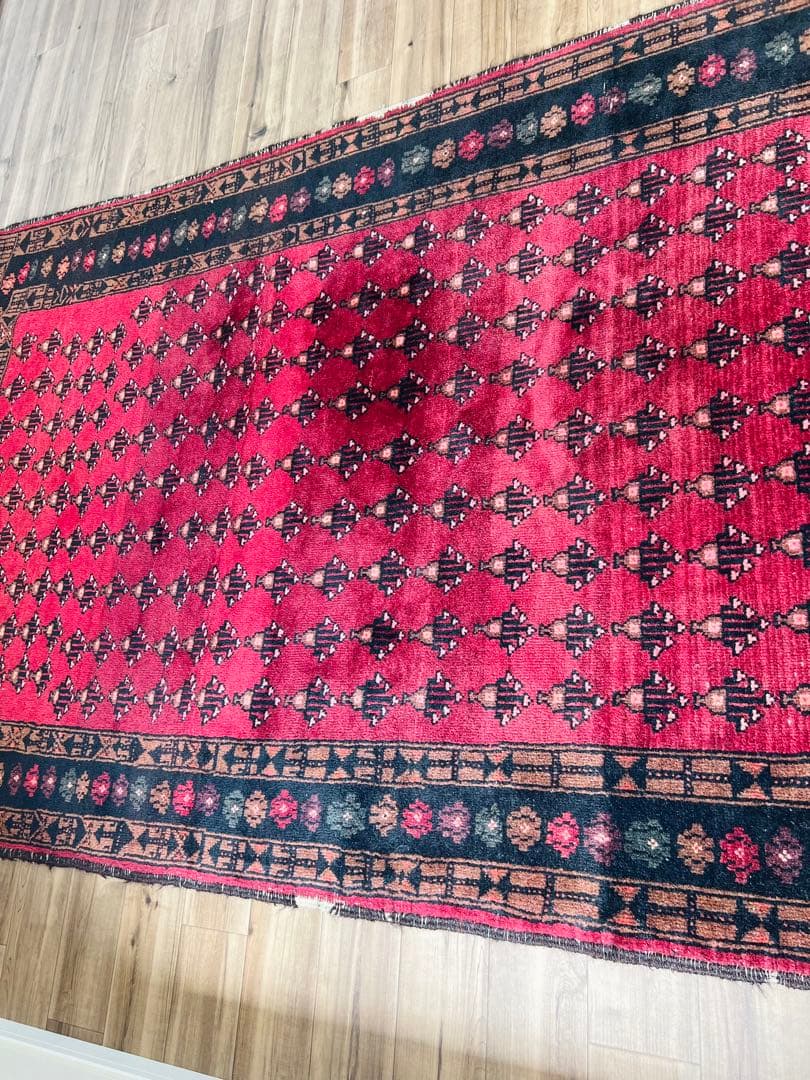 ヴィンテージ ギャッベ (ギャべ、ラグ) : サイズ　284 × 125cm