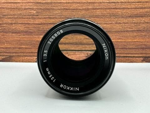 【美品・光学良好】NIKKOR-Q 135mm F3.5 ニコンF用