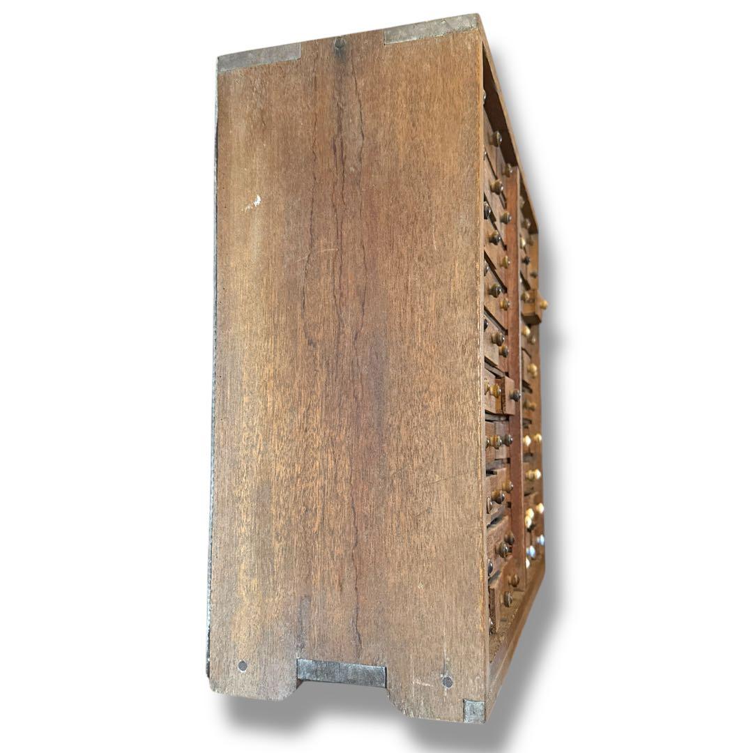 ヴィンテージ 木製 薬箪笥 小物入れ