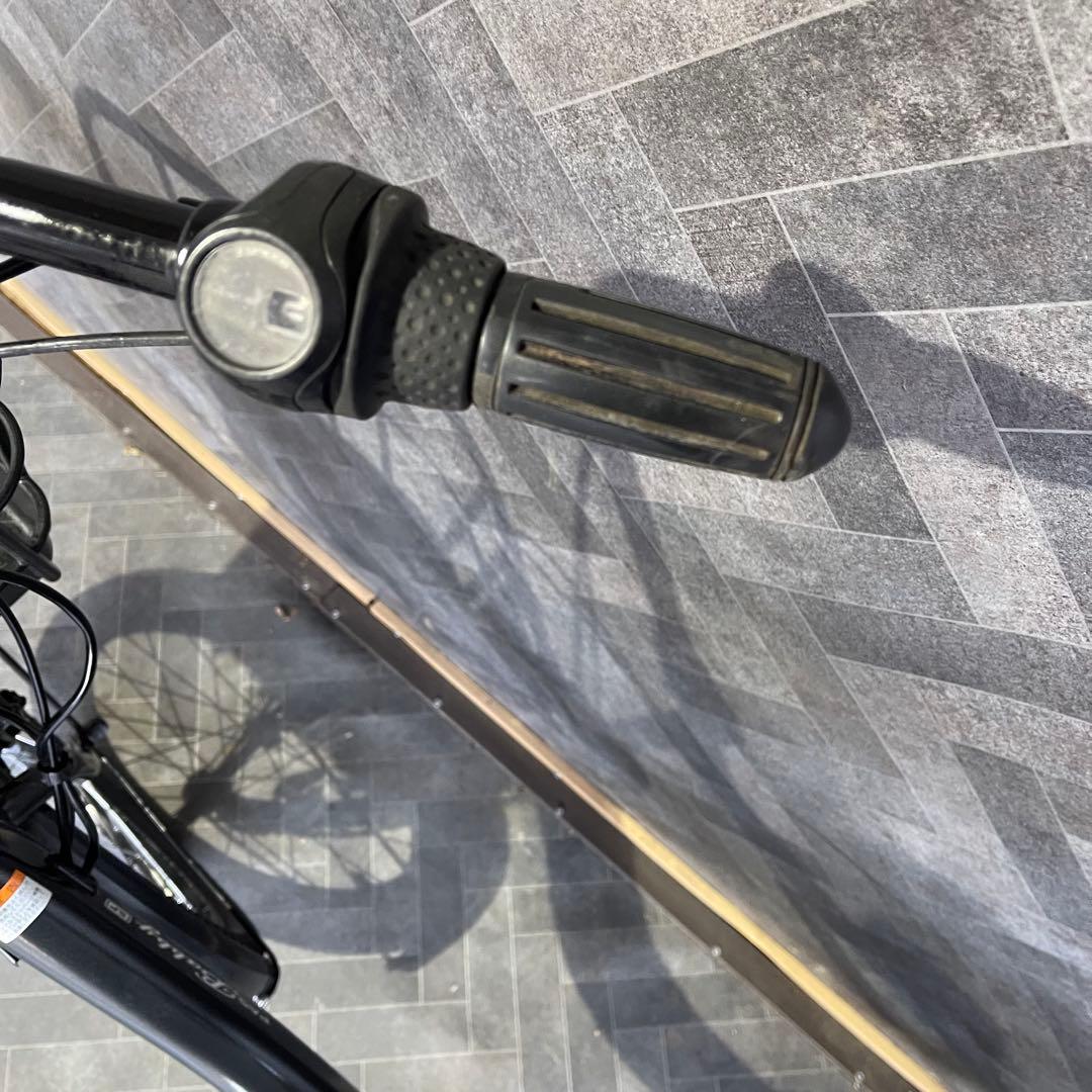 電動アシスト自転車 シティタイプ ブラック