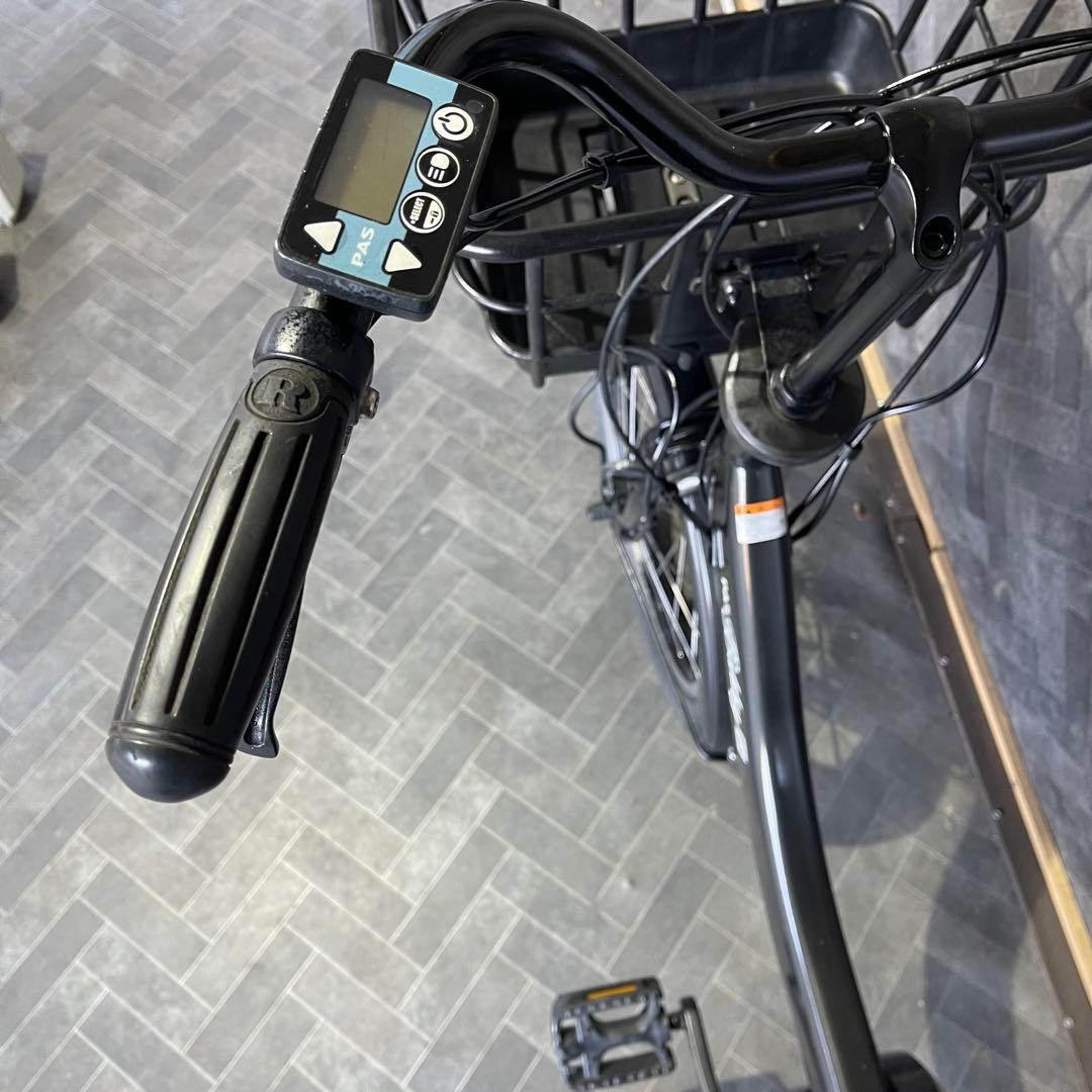 電動アシスト自転車 シティタイプ ブラック