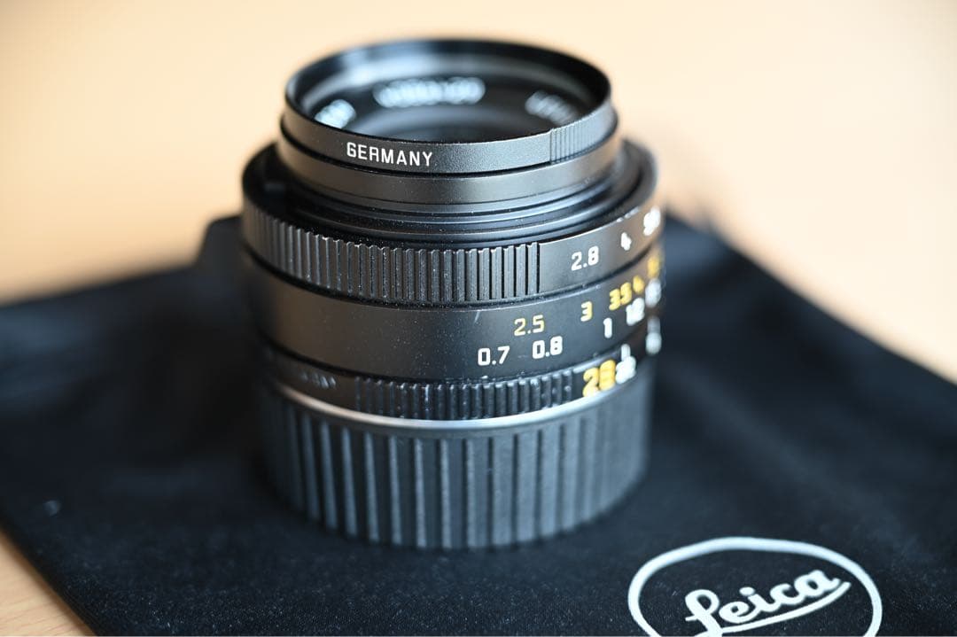 Leica Elmarit M 28mm F2.8 ASPH. +純正フィルター