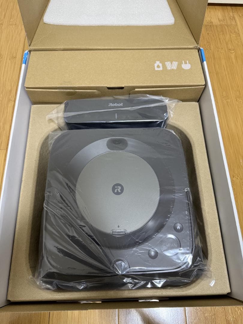 【たーきー】iRobot Braava jet m6 本体　【本体新品！】
