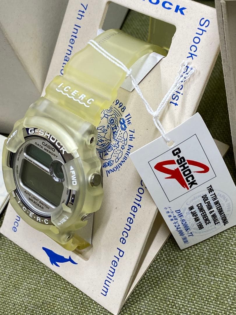 【WR】限定品G-SHOCK 第7回国際イルカクジラ会議記念モデル