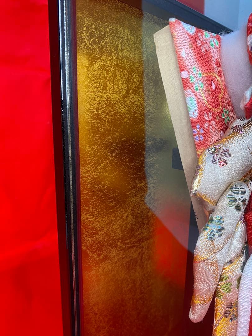 羽子板ガラスケース８号・サイズ間口約２２×奥行約１７×高さ約３５㎝・小さいサイズ