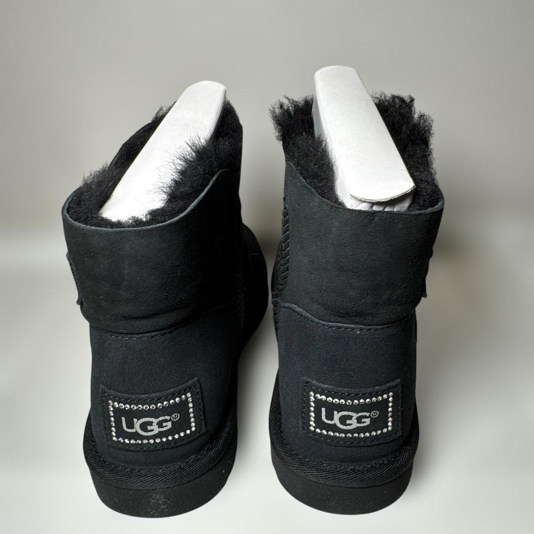 UGG✨ブーツ　MINI BAILEY BUTTON BLING 23㎝スワロ