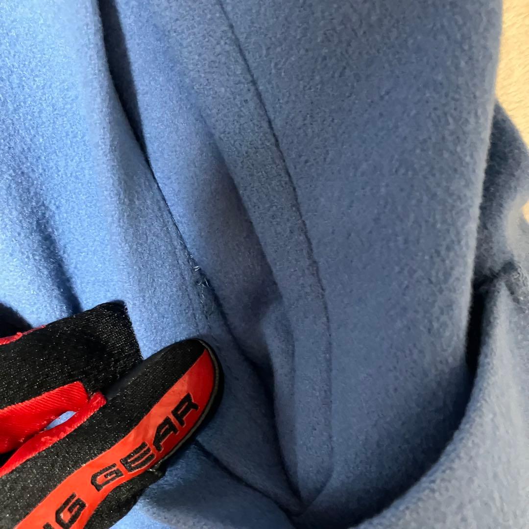 【美品】ピーエスポールスミス ウールコート マルチカラー フード 水色 40