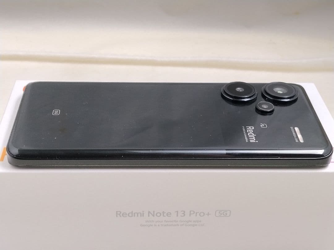 美品/Redmi Note 13 Pro+5G/8G+256G/ブラック/国内版
