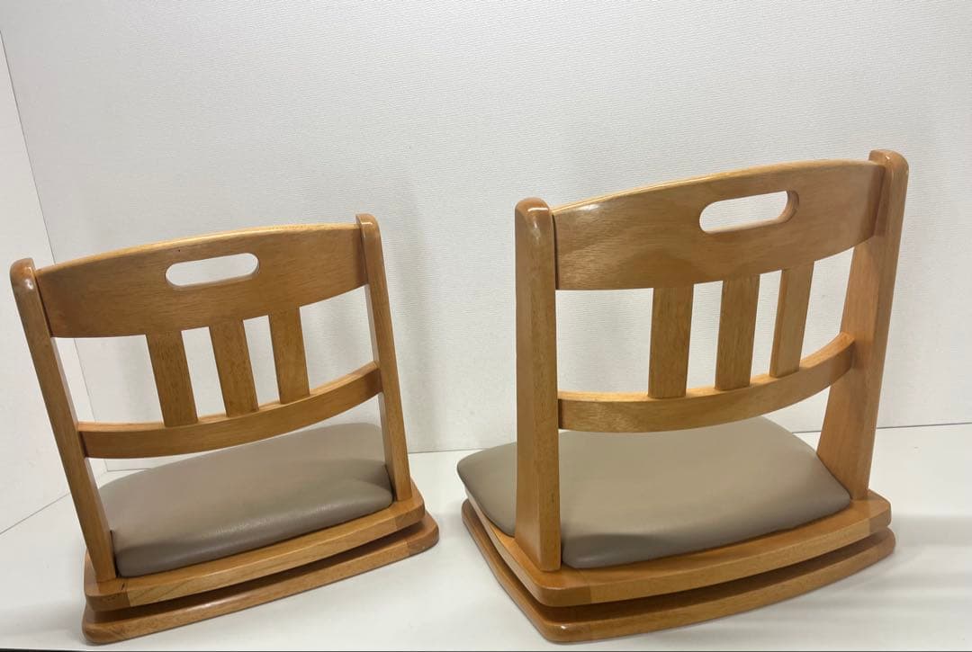 ニトリ NITORI 回転座椅子 座椅子 2脚セット こたつ椅子