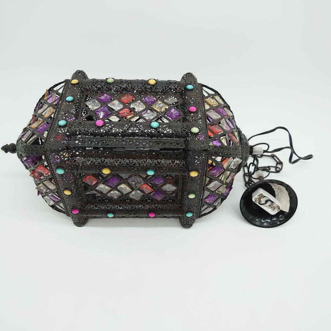 【希少品】 モロッコ風 ペンダントライト　吊り下げライト　アンティーク