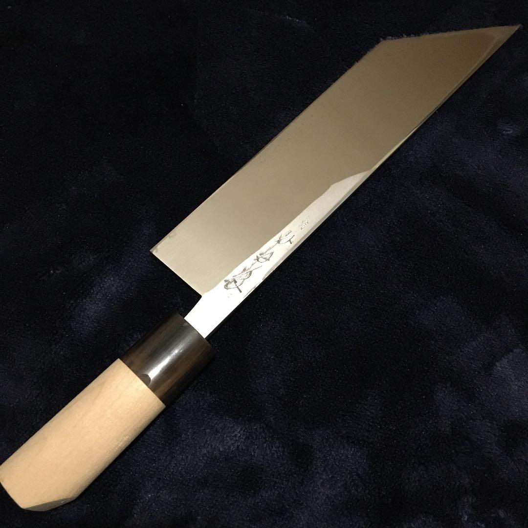 かね惣　包丁　鰻サキ　純日本鋼　7寸5分
