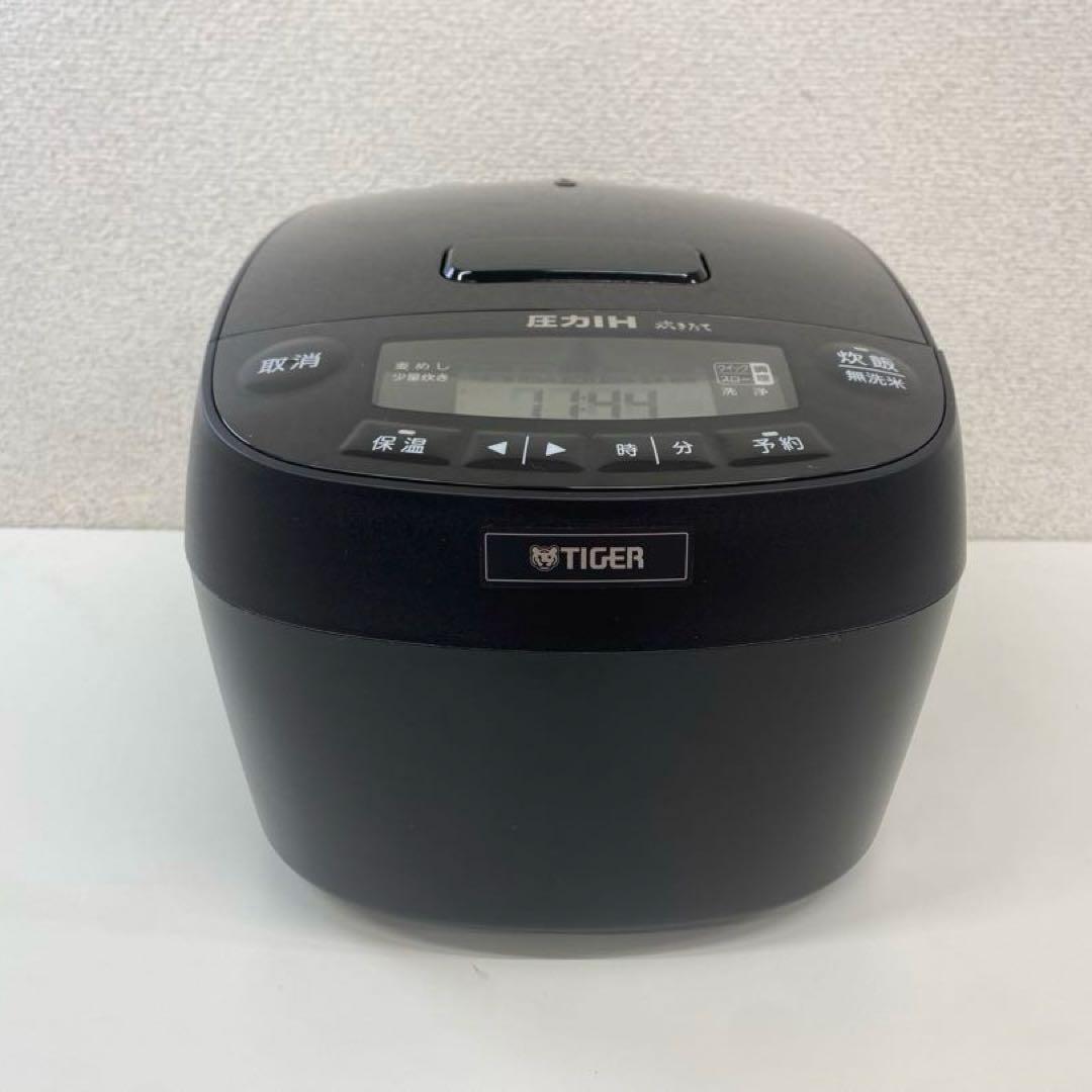TIGER タイガー 炊飯器 JPV-C100KG IHジャー 炊飯器 ブラック