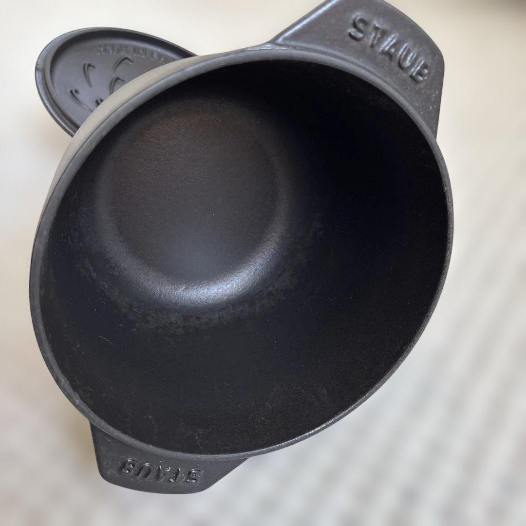 staub ストウブ ラ ココット de GOHAN ブラック M 16cm