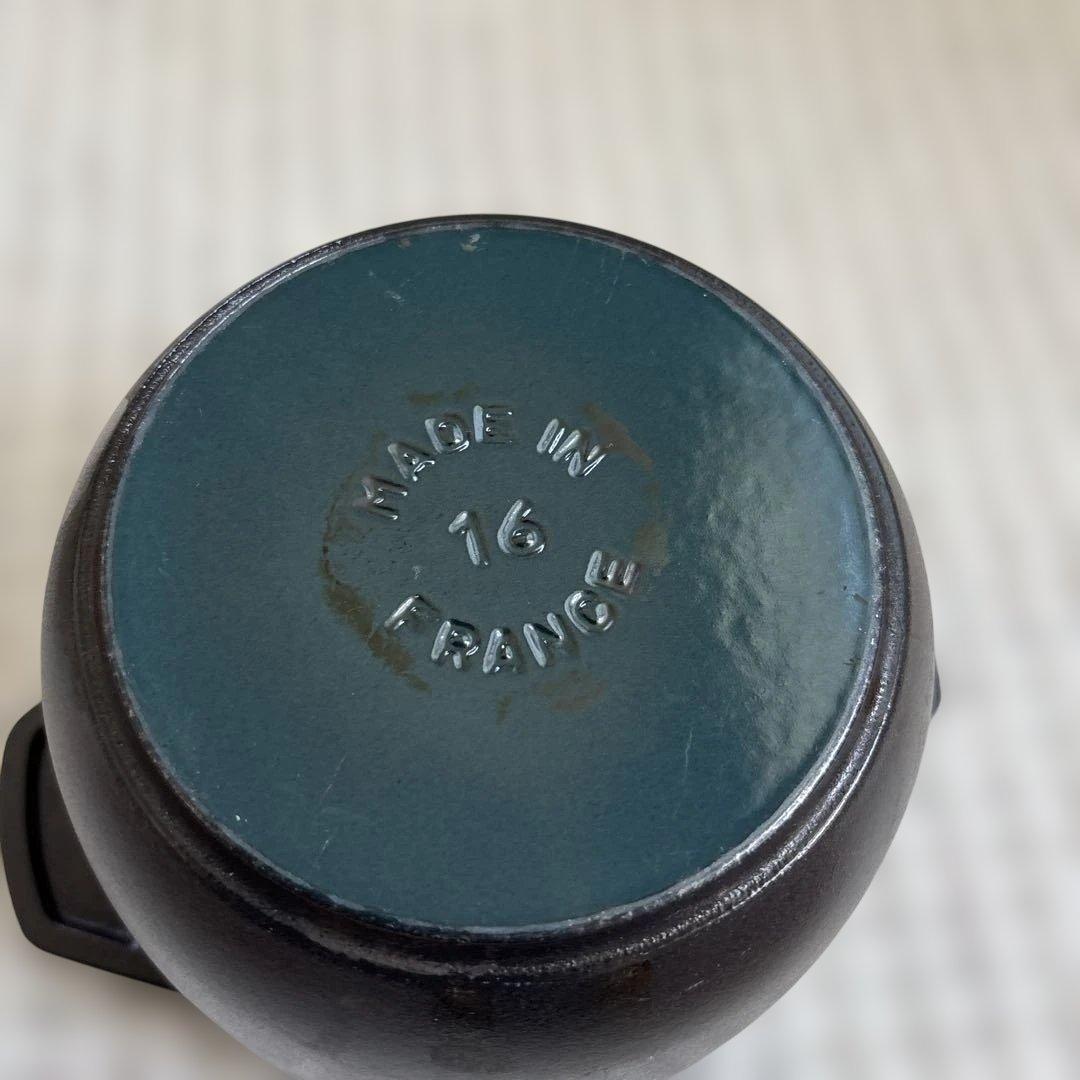 staub ストウブ ラ ココット de GOHAN ブラック M 16cm