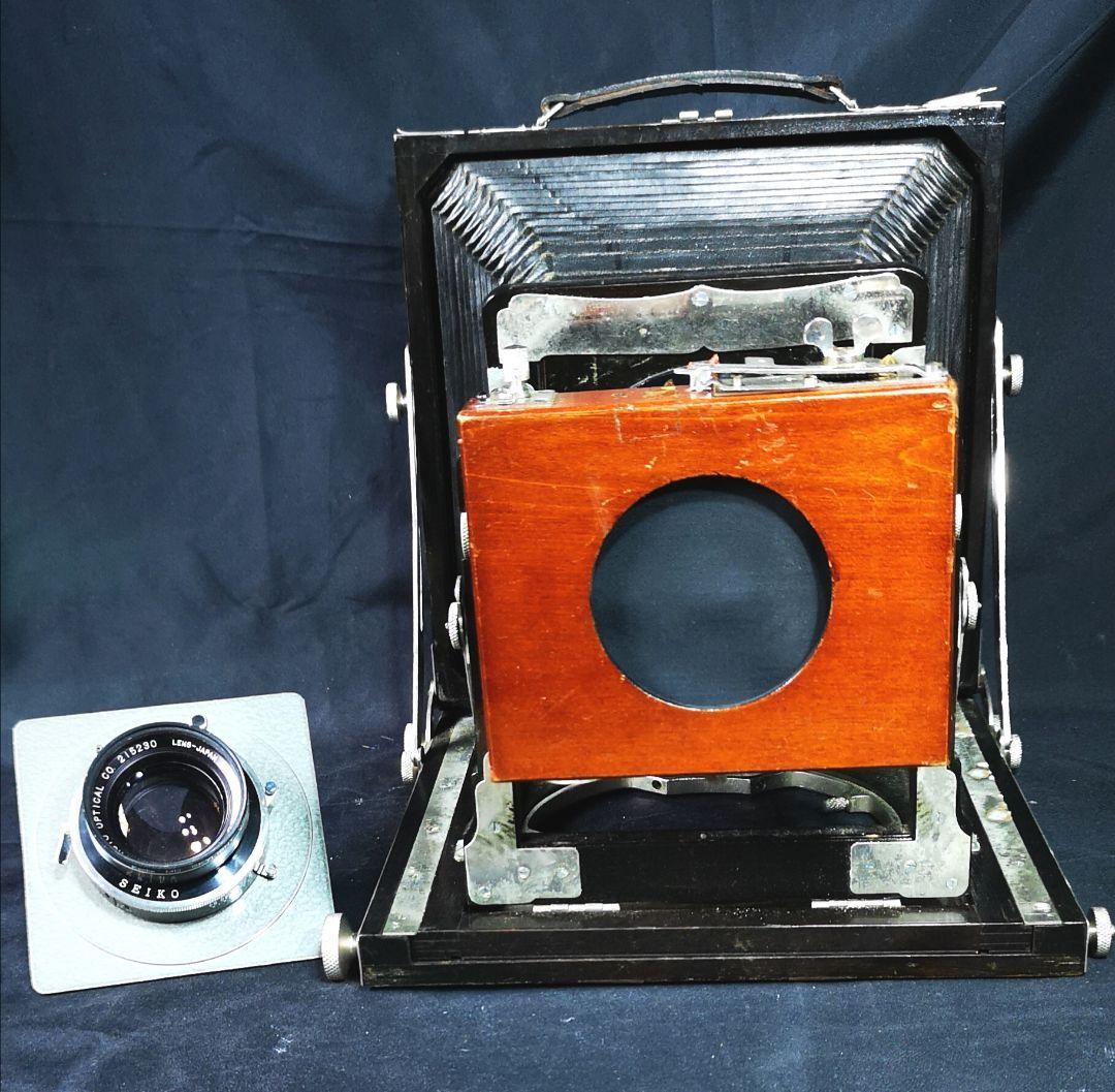 昭和レトロ＆レア品 古い蛇腹カメラ「ジャンク」