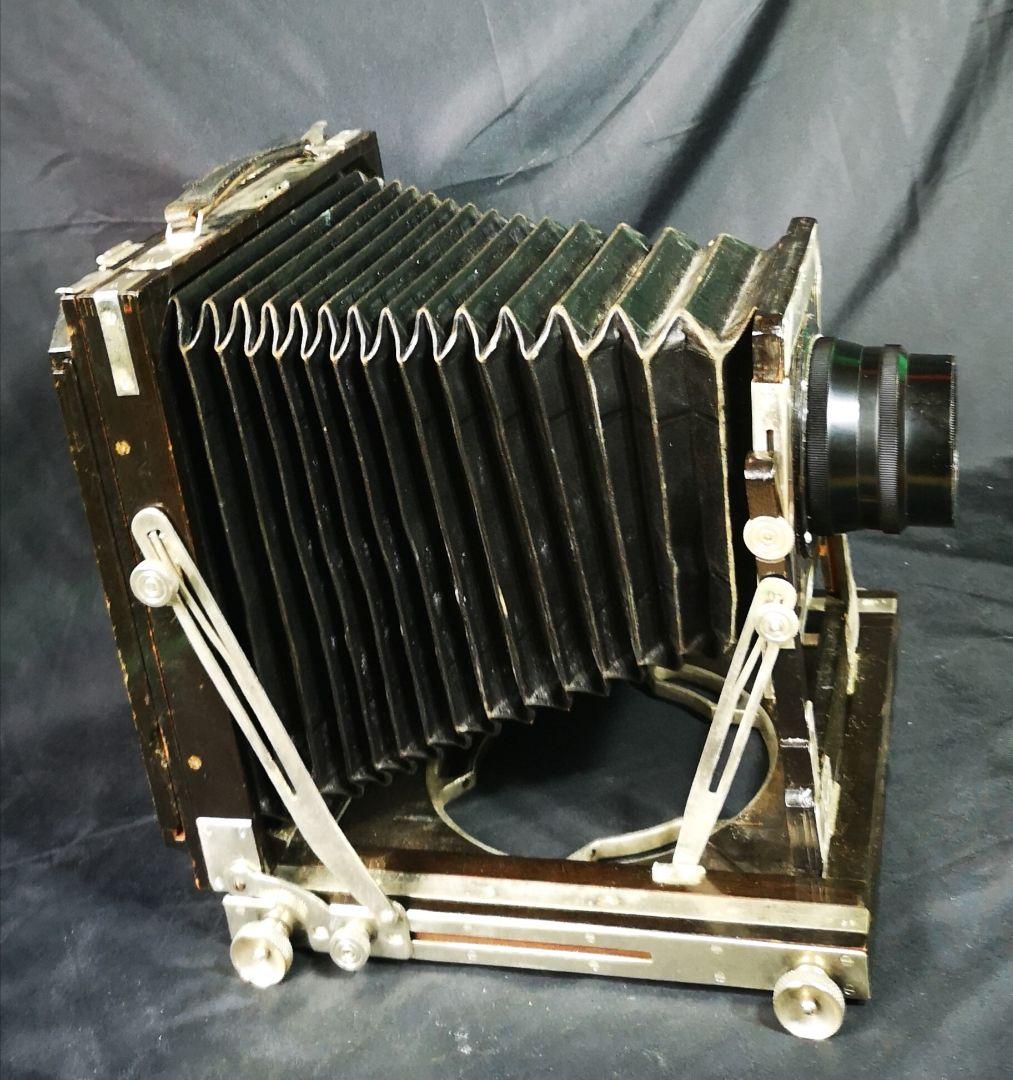 昭和レトロ＆レア品 古い蛇腹カメラ「ジャンク」