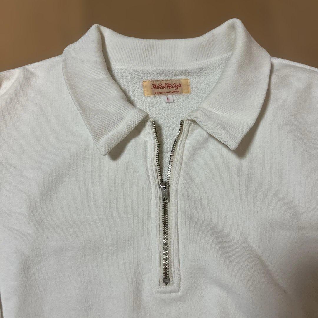 The Real McCoy's ハーフジップ　スウェット