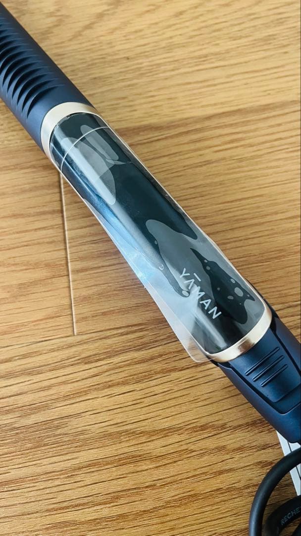 【美品】ストレートヘアアイロン ネイビー