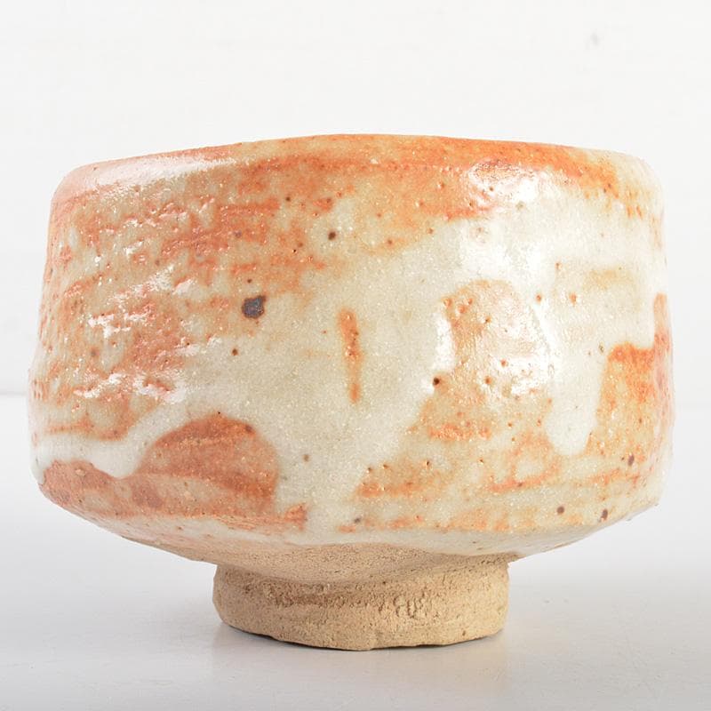 茶道具　志野焼　人間国宝　加藤孝造作　茶碗　共布共箱　M　R6892