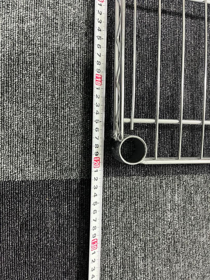 スチールラック 120cm×47cm シルバー 5枚セット