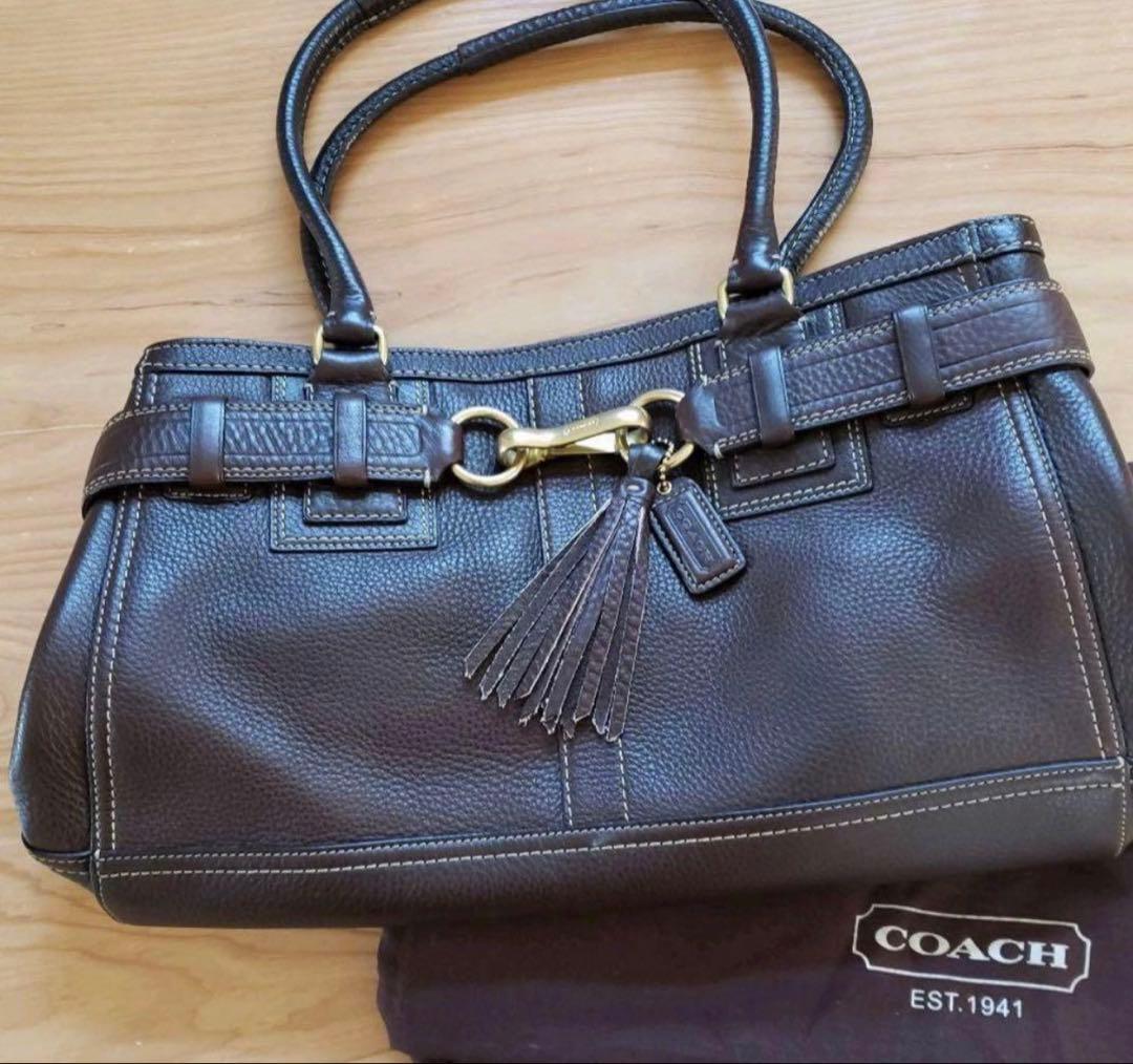 COACH オールレザー