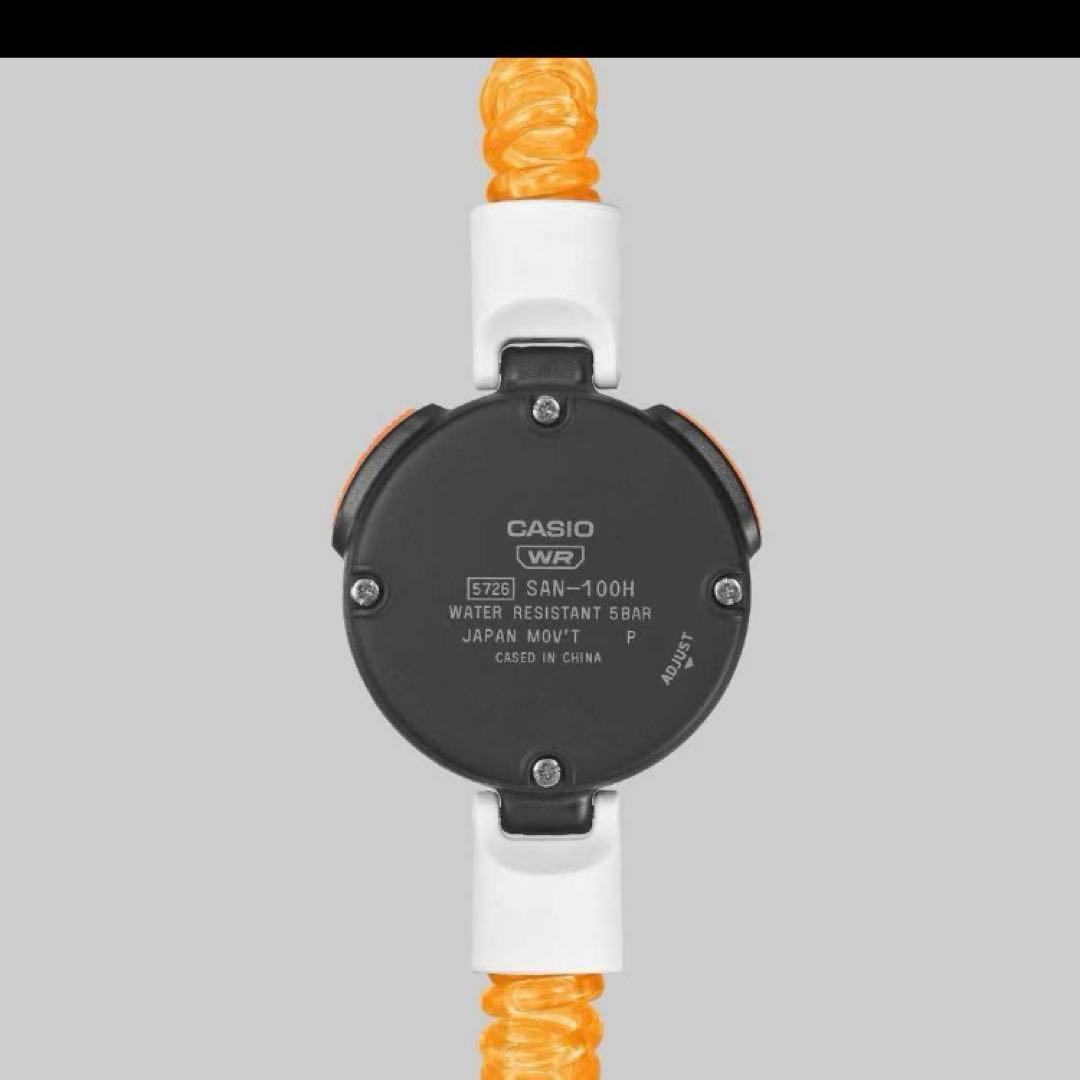 カシオ サ時計 サウナ オレンジ　サウナ用時計　12分計