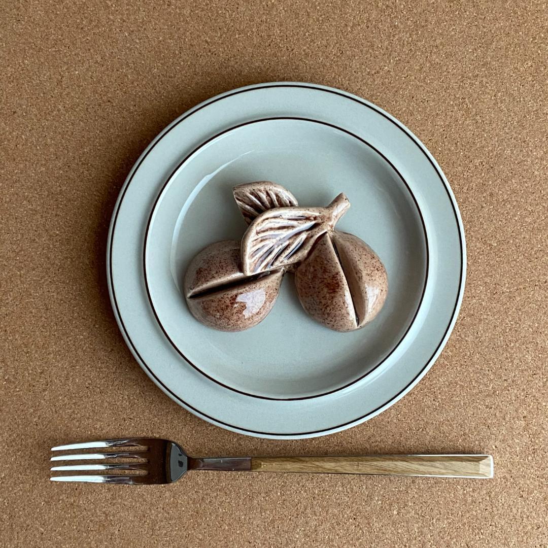 ＊北欧 ヴィンテージ＊アラビア フェニカ Φ17 小皿 プレート 4枚