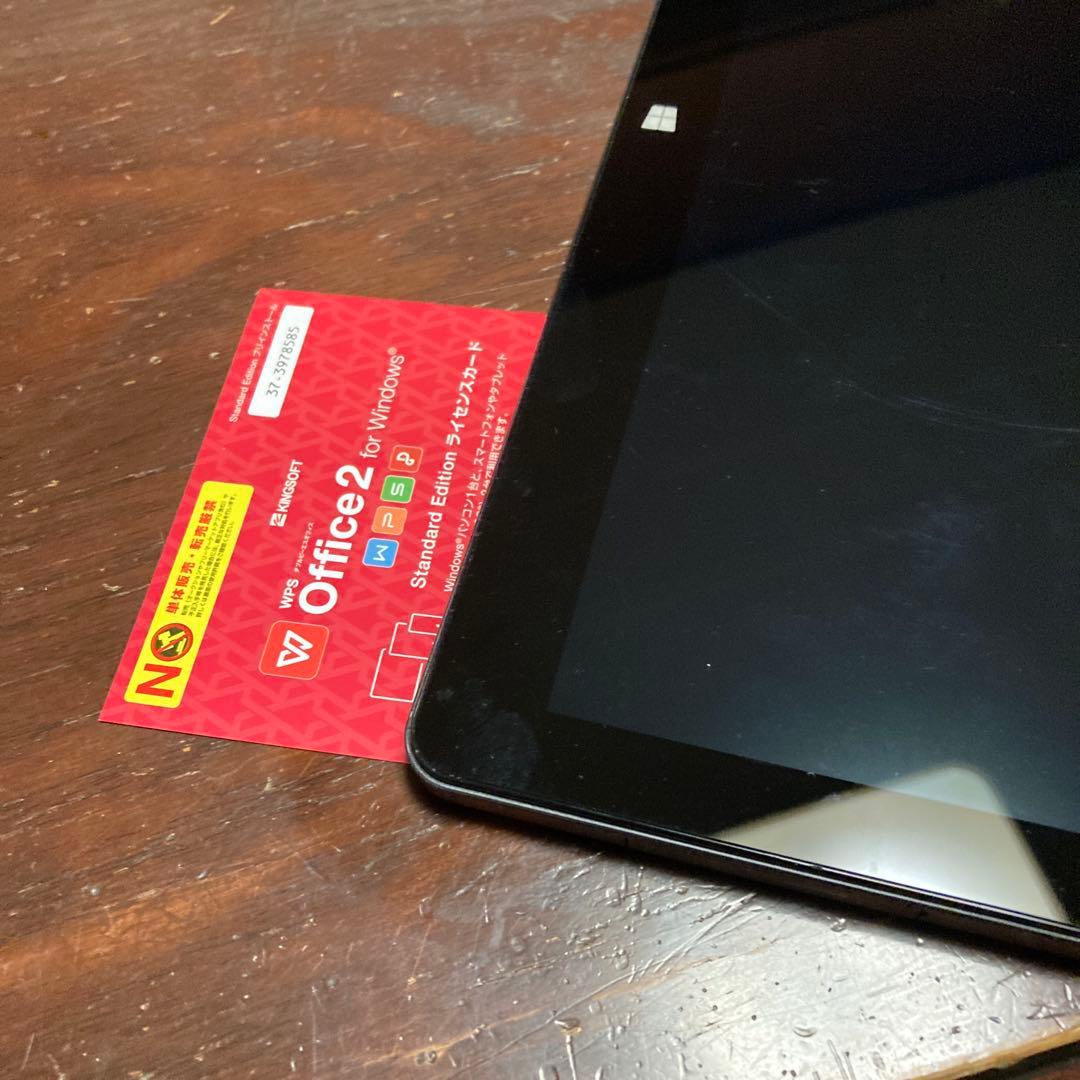 未使用品FujitsuWindowsタブレット本体整備品offceシリアル付き