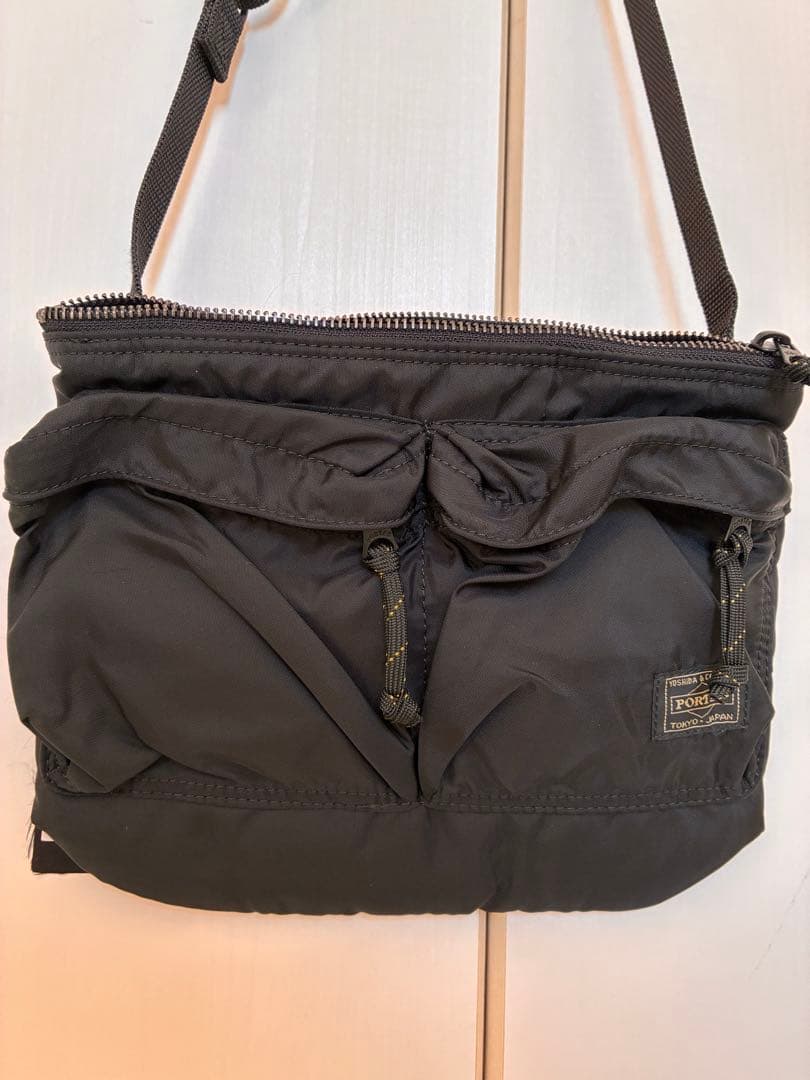 ポーター FORCE ショルダーバッグ ブラック　お値下げ不可